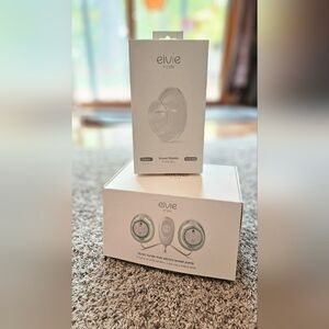 Elvie Breast Pump (Lightly Used) and Extra Shield Set (New)